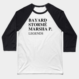 LEGENDS T-Shirt, BLM Shirt, Black Excellence, Unisex Tee Baseball T-Shirt